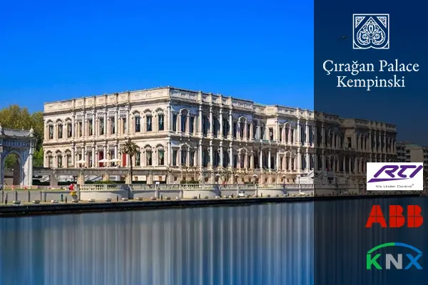 İDESİS Mühendislik tarafından Çırağan Palace Kempinski Sultan Suite projesinde, lüks konaklama deneyimini geliştirmek amacıyla RTI ve KNX tabanlı akıllı otomasyon çözümleri uygulanmıştır. Projede aydınlatma, motorlu perde, iklimlendirme, televizyon ve müzik sistemleri tek bir merkezi kontrol altyapısı üzerinden yönetilecek şekilde entegre edilmiştir.